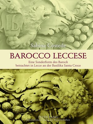 cover image of «Barocco Leccese»